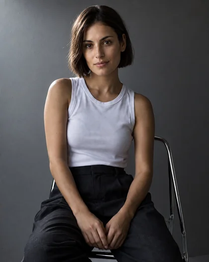 Portrait guide example: dark and dramatic lighting